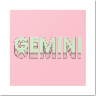 Gemini Posters and Art